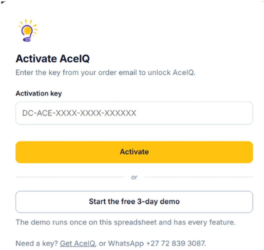 Step 14: Activate your app